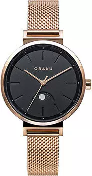 fashion наручные женские часы Obaku V243LMVBMV. Коллекция Mesh