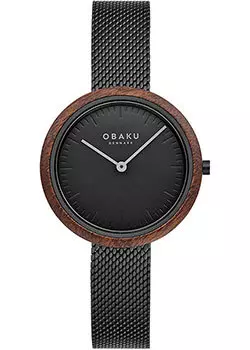 fashion наручные женские часы Obaku V245LXBBMB. Коллекция Trae