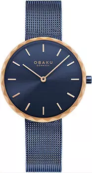 fashion наручные женские часы Obaku V252LXSLML. Коллекция Ultra Slim