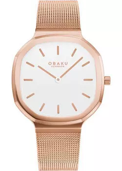 fashion наручные женские часы Obaku V253LXVWMV. Коллекция Oktant