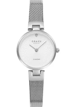 fashion наручные женские часы Obaku V256SXCIMC. Коллекция Diamond