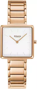 fashion наручные женские часы Obaku V259LXVISV. Коллекция Links