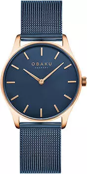 fashion наручные женские часы Obaku V260LXVLML. Коллекция Mesh