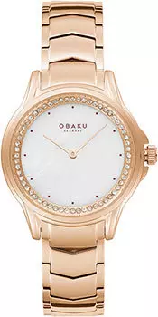 fashion наручные женские часы Obaku V261LEVWSV. Коллекция Links