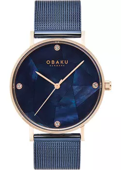 fashion наручные женские часы Obaku V268LXVLML. Коллекция Mesh