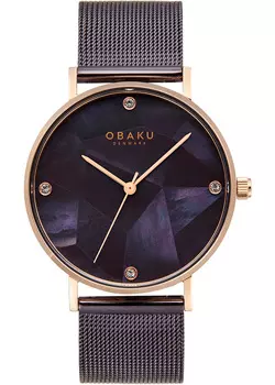 fashion наручные женские часы Obaku V268LXVNMN. Коллекция Mesh