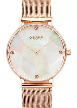 fashion наручные женские часы Obaku V268LXVWMV. Коллекция Mesh