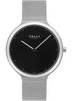 fashion наручные женские часы Obaku V269LXCBMC. Коллекция Mesh