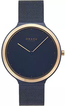 fashion наручные женские часы Obaku V269LXSLML. Коллекция Mesh