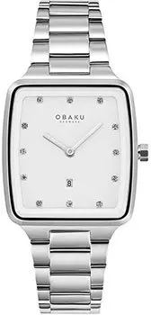 fashion наручные женские часы Obaku V271LDCWSC. Коллекция Links