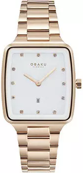 fashion наручные женские часы Obaku V271LDVWSV. Коллекция Links