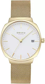 fashion наручные женские часы Obaku V273LDGWMG. Коллекция Mesh