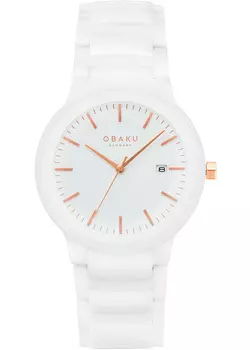 fashion наручные женские часы Obaku V280LDWWCW. Коллекция Pil Lille