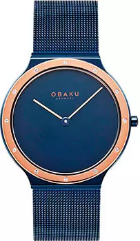 fashion наручные женские часы Obaku V285LESLML. Коллекция Ultra Slim