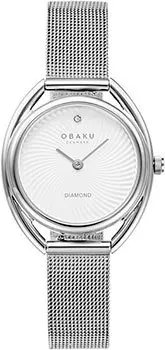 fashion наручные женские часы Obaku V286LXCIMC. Коллекция Diamond