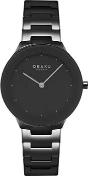 fashion наручные женские часы Obaku V290LXBBSB. Коллекция Links