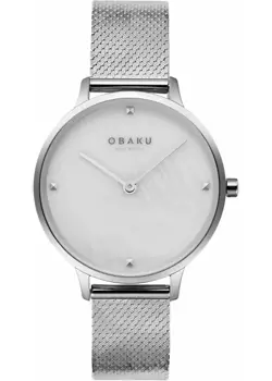 fashion наручные женские часы Obaku V295LXCWHC. Коллекция Links