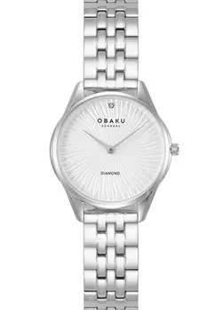 fashion наручные женские часы Obaku V297LXCISC. Коллекция Diamond