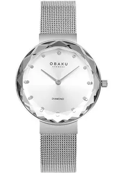 fashion наручные женские часы Obaku V300LXCIMC. Коллекция Diamond