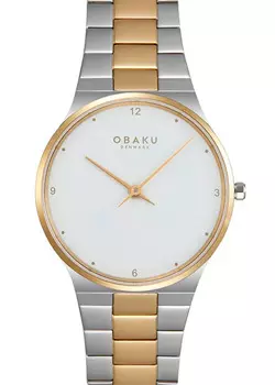 fashion наручные женские часы Obaku V305LXFWSF. Коллекция Serviet