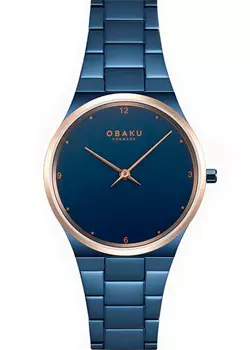 fashion наручные женские часы Obaku V305LXSLSL. Коллекция Serviet