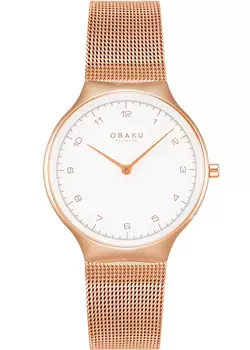 fashion наручные женские часы Obaku V306LXVWMV. Коллекция Slank