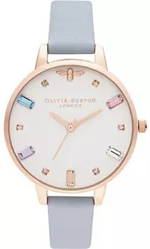 fashion наручные женские часы Olivia Burton OB16RB12. Коллекция Rainbow Bee