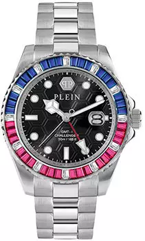 fashion наручные женские часы Philipp Plein PWPZA0124. Коллекция GMT-I Challenger