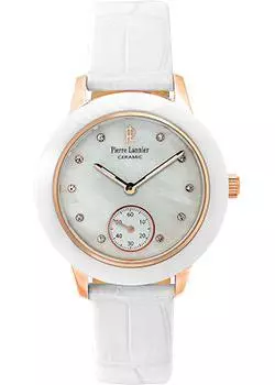 fashion наручные женские часы Pierre Lannier 063F990. Коллекция Elegance ceramic