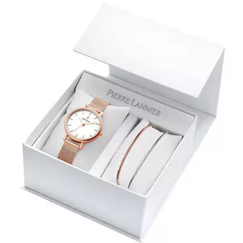 fashion наручные женские часы Pierre Lannier 365F918. Коллекция Coffrets