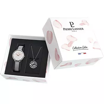 fashion наручные женские часы Pierre Lannier 366F608. Коллекция Coffrets