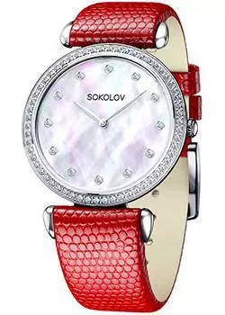 fashion наручные женские часы Sokolov 106.30.00.001.05.03.2. Коллекция Perfection