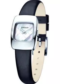fashion наручные женские часы Sokolov 124.30.00.000.05.01.2. Коллекция Why Not