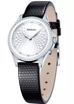 fashion наручные женские часы Sokolov 137.30.00.001.03.01.2. Коллекция Flirt