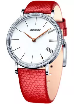 fashion наручные женские часы Sokolov 153.30.00.001.01.04.2. Коллекция Harmony