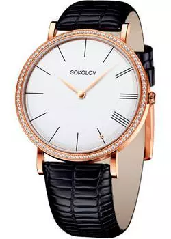 fashion наручные женские часы Sokolov 210.01.00.001.01.01.2. Коллекция Harmony