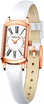 fashion наручные женские часы Sokolov 222.01.00.001.01.06.3. Коллекция Magic