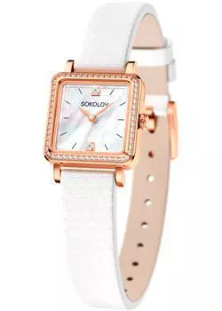fashion наручные женские часы Sokolov 232.01.00.001.05.02.2. Коллекция Diva