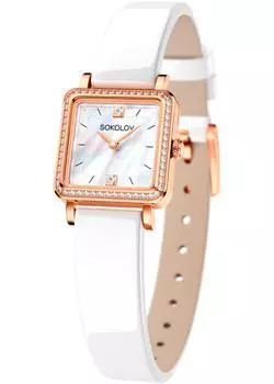 fashion наручные женские часы Sokolov 232.01.00.001.05.05.2. Коллекция Diva