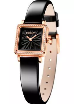 fashion наручные женские часы Sokolov 232.01.00.001.04.04.2. Коллекция Diva