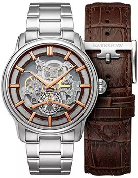 мужские часы Earnshaw ES-8126-88. Коллекция Longitude
