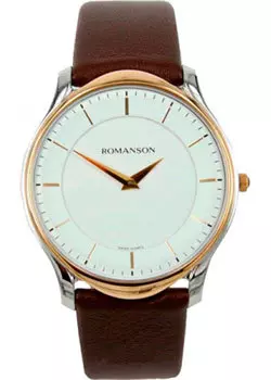 мужские часы Romanson TL2617MC(WH)BN. Коллекция Adel