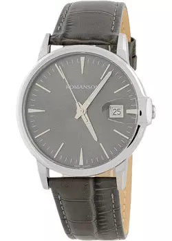 мужские часы Romanson TL4227MW(GR). Коллекция Adel