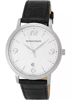 мужские часы Romanson TL4259MW(WH). Коллекция Adel