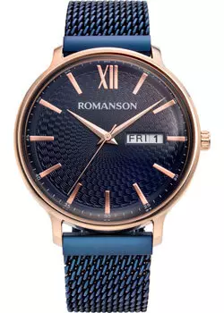 мужские часы Romanson TM8A49MMR(BU). Коллекция Adel