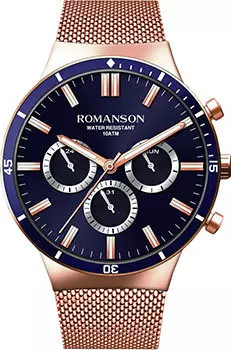 мужские часы Romanson TM9A20FMR(BU). Коллекция Adel