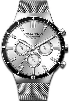 мужские часы Romanson TM9A20FMW(WH). Коллекция Adel