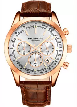 мужские часы Stuhrling Original 3975L.6. Коллекция Aquadiver