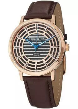 мужские часы Stuhrling Original 398.3345K54. Коллекция Colosseum