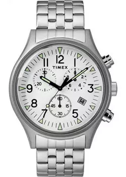 мужские часы Timex TW2R68900VN. Коллекция MK1 Steel Chronograph